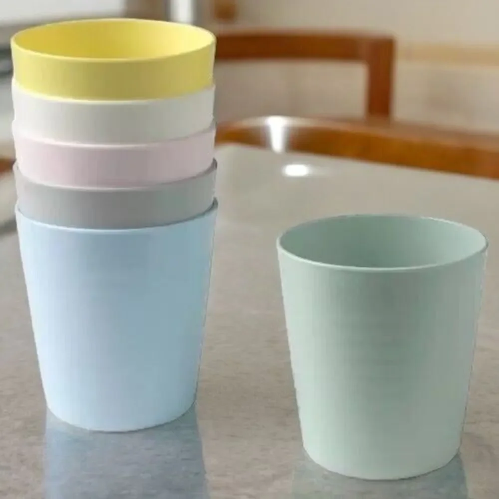IKEA KALAS Kids Cups Mixed Colors 6‎ Pack/8 OZ